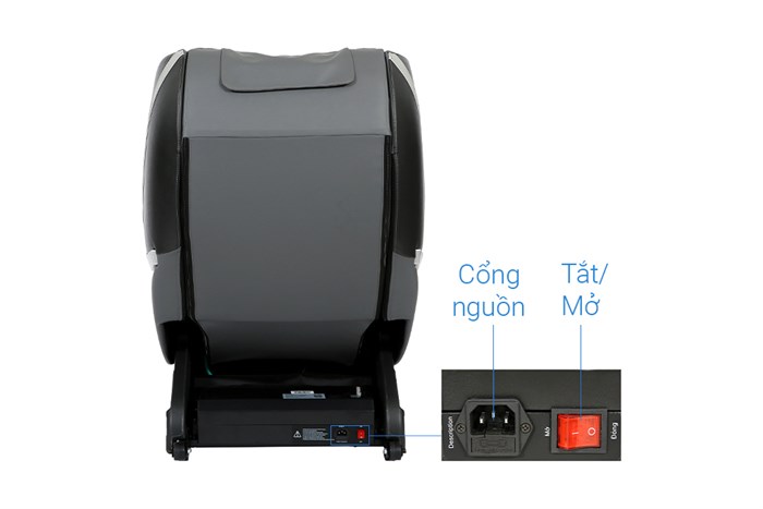 Ghế Massage Airbike Sport MK-354 Màu Xám