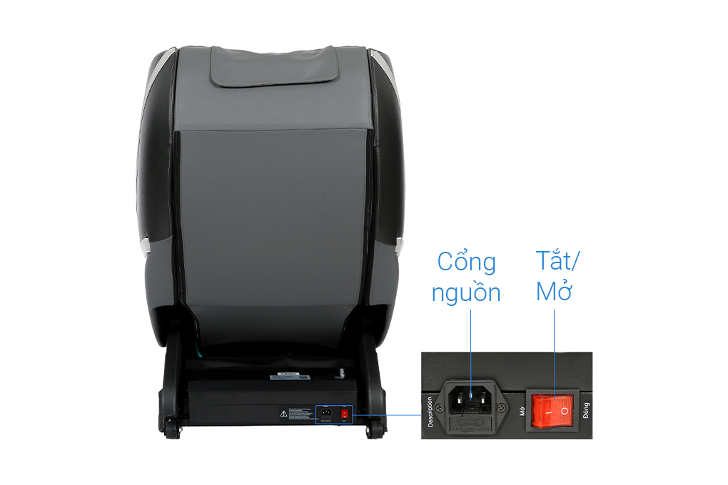 Ghế Massage Airbike Sport MK-354 Màu Xám