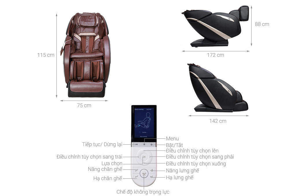 Ghế Massage Fuji Luxury FJ 999L