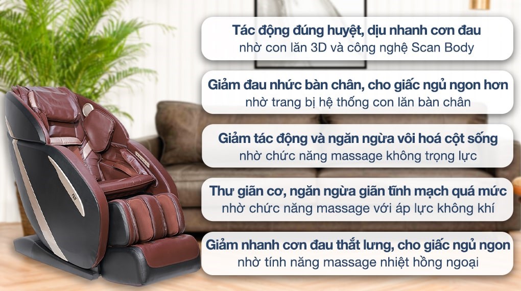 Ghế Massage Fuji Luxury FJ 999L