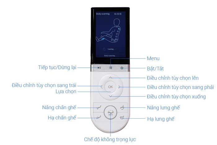 Ghế Massage Fuji Luxury FJ 999L Màu Đen