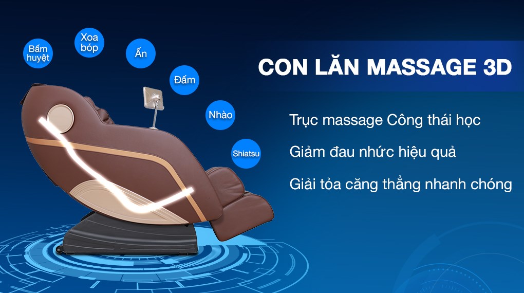 Ghế Massage Fuji Luxury PT607