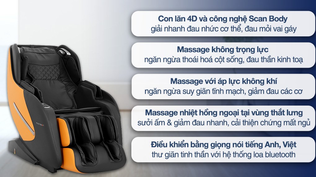 Ghế Massage Poongsan MCP-141 hover