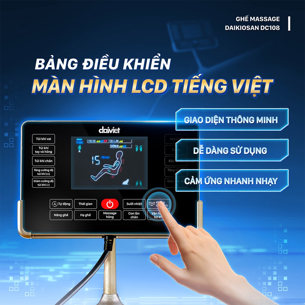 Ghế massage Daikiosan DC108