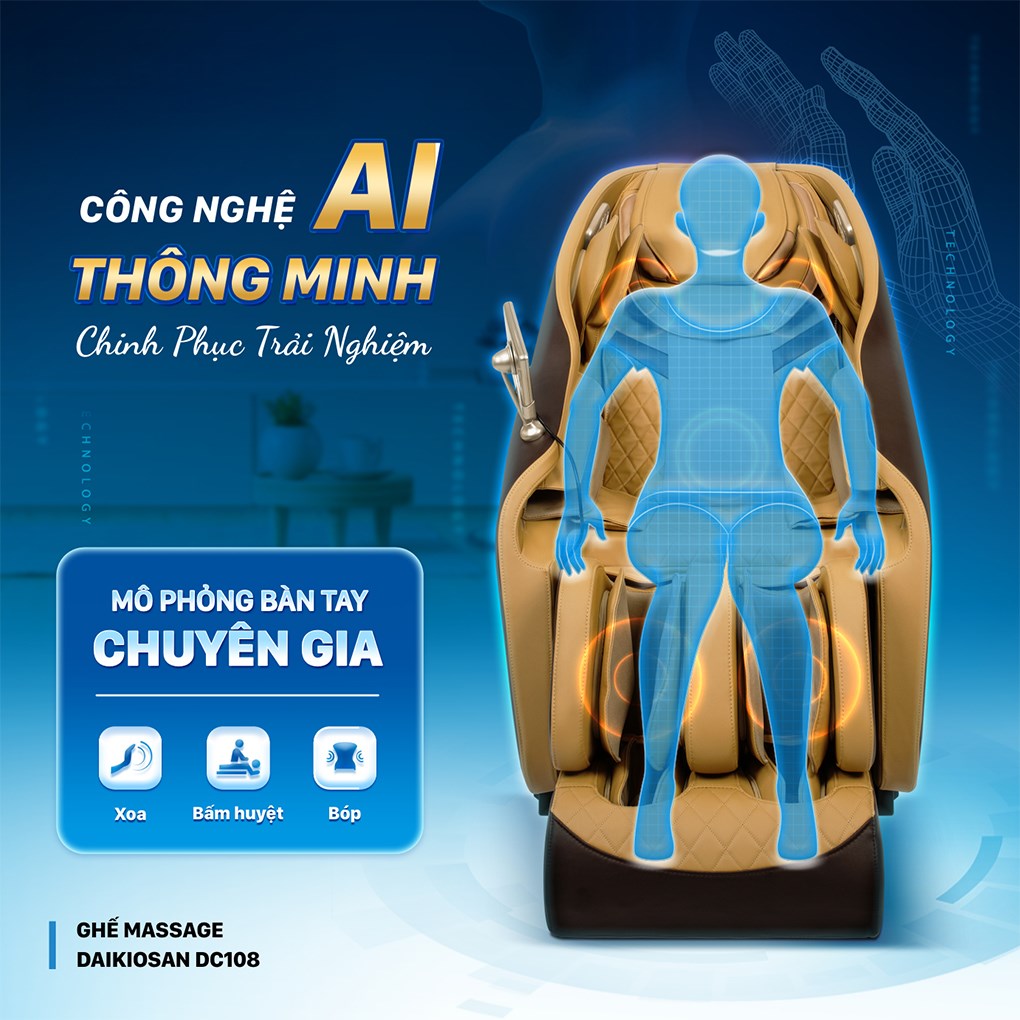 Ghế massage Daikiosan DC108