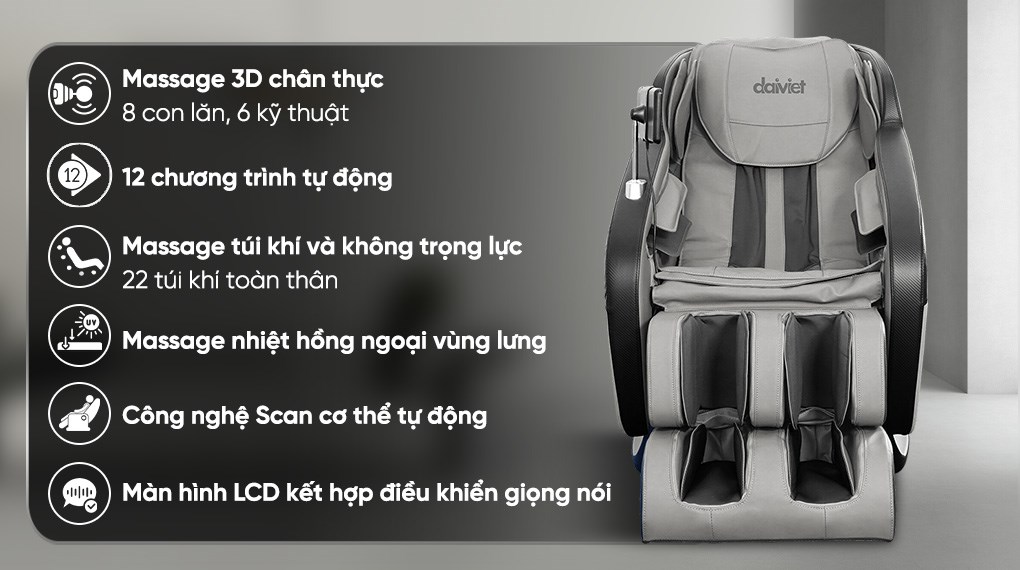 Ghế massage Daikiosan DC101