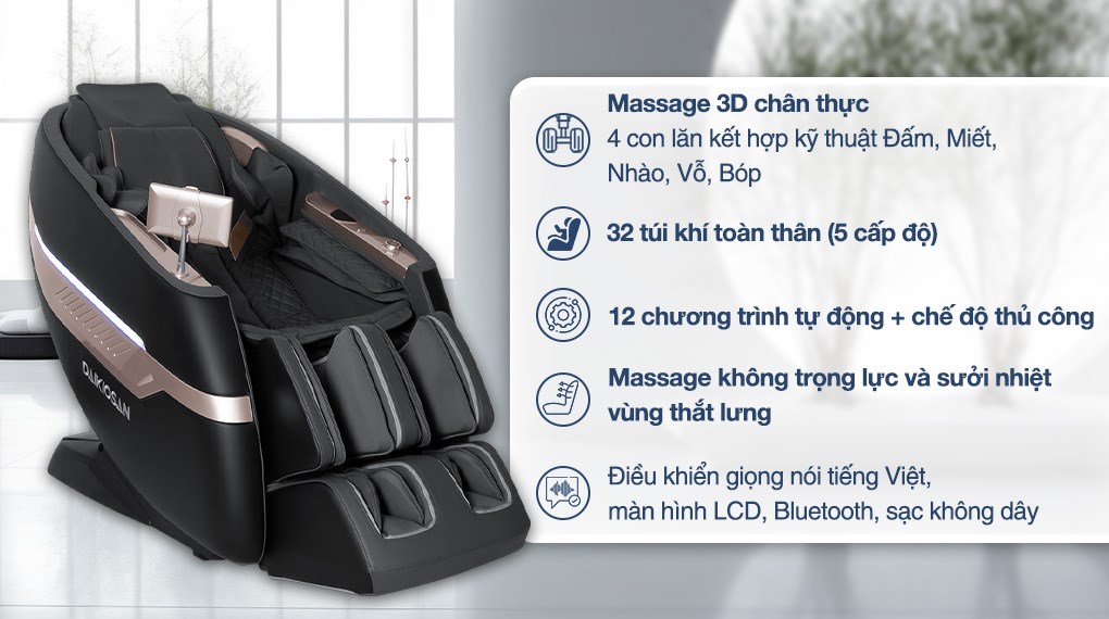 Ghế massage Daikiosan DC105