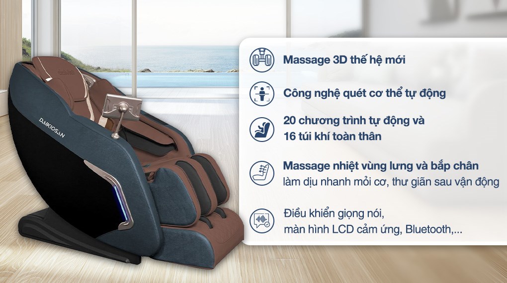 Ghế massage Daikiosan DC107