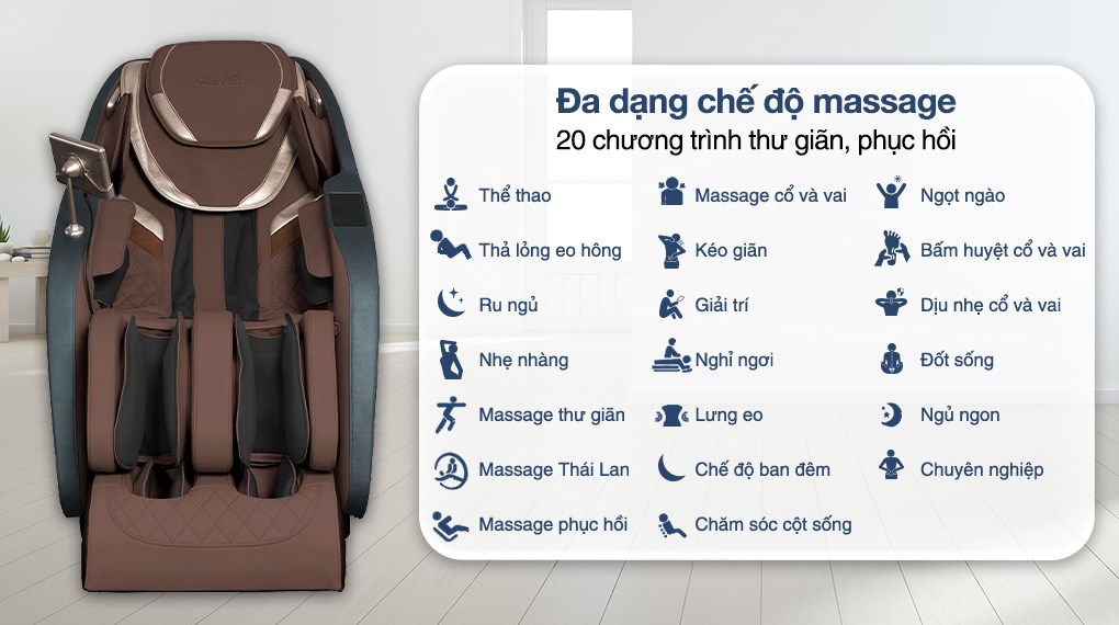 Ghế massage Daikiosan DC107