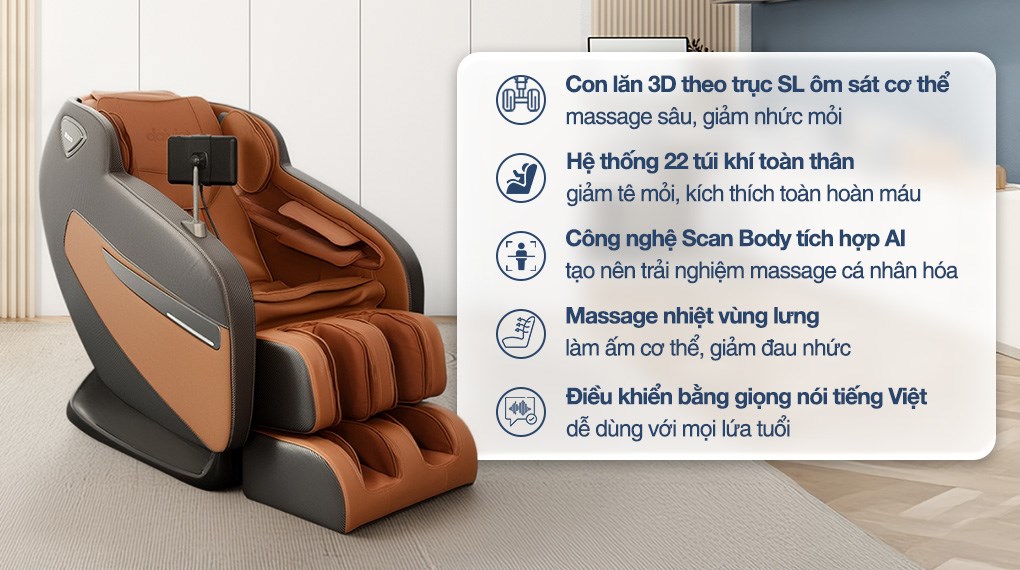 Ghế massage Makano MC101