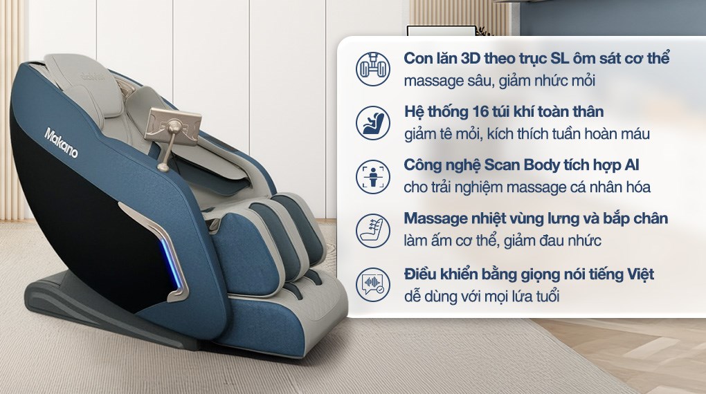 Ghế massage Makano MC102