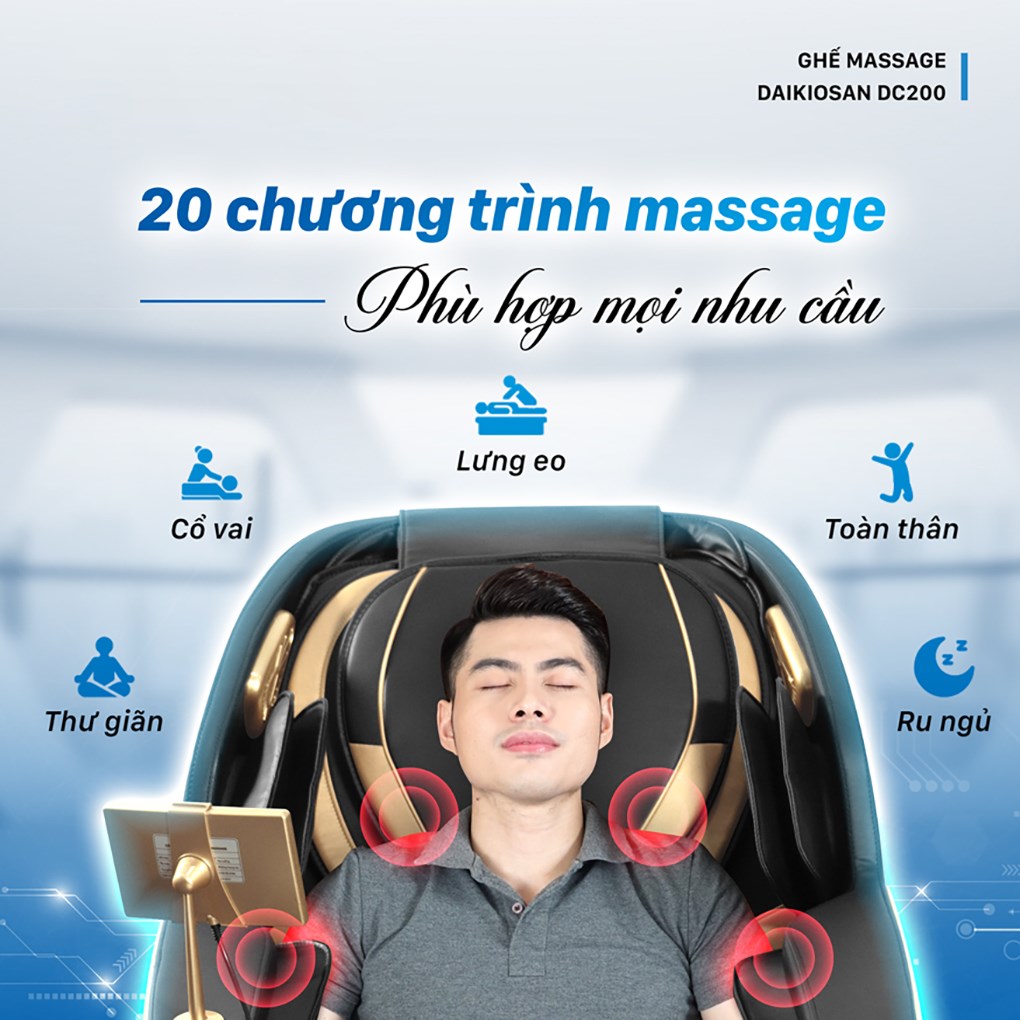 Ghế massage Daikiosan DC200