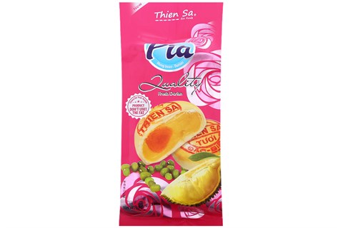 Bánh Pía Thiên Sa số 7 Đậu xanh sầu riêng 4 cái gói 280g