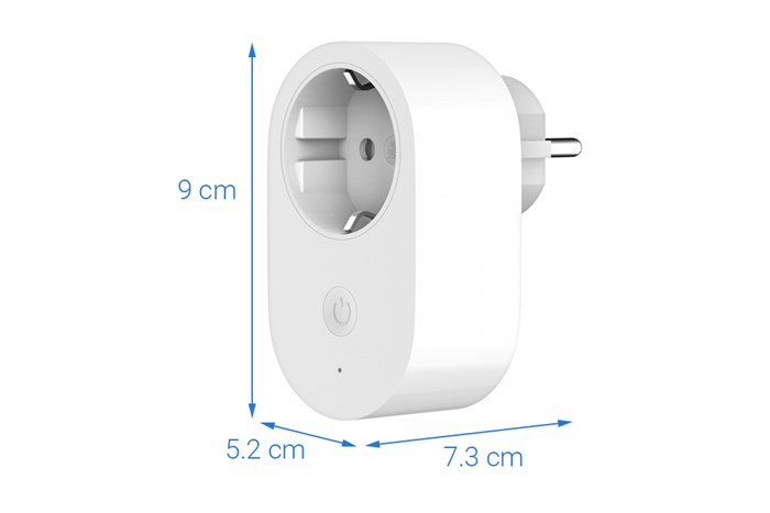 Ổ cắm điện thông minh Xiaomi Smart Plug (WiFi) 1 lỗ GMR4015GL Màu Trắng