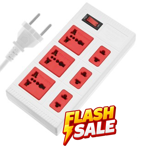 Ổ cắm điện Điện Quang 6 lỗ 5m ECO ĐQ ESK 5WR 6ECO