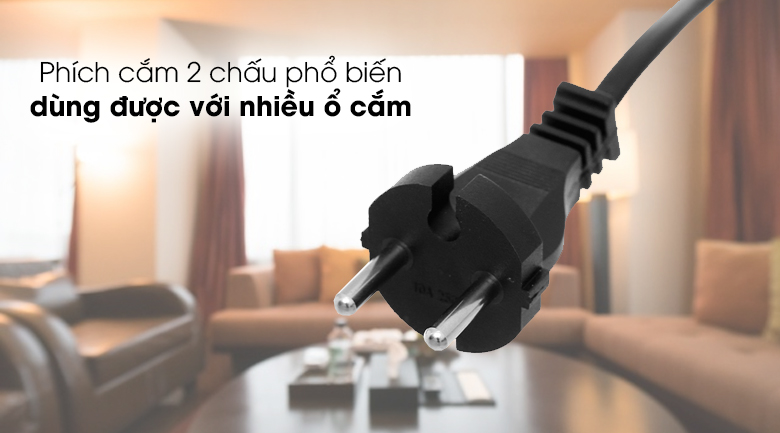 Dây nguồn đa năng Dmax DD-002-BLACK-0.85M - Phích cắm làm từ kim loại truyền điện hiệu quả