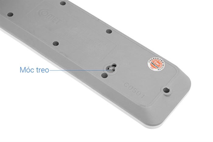 Ổ cắm điện Comet 4 lỗ 5m CESG2405 Màu Trắng