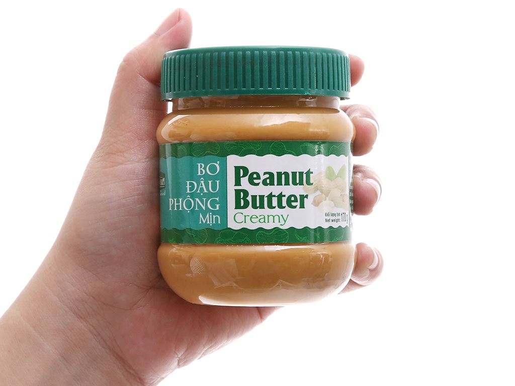 Bơ đậu phộng mịn Golden Farm hũ 170g 4