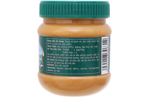 Bơ đậu phộng mịn Golden Farm hũ 170g-2