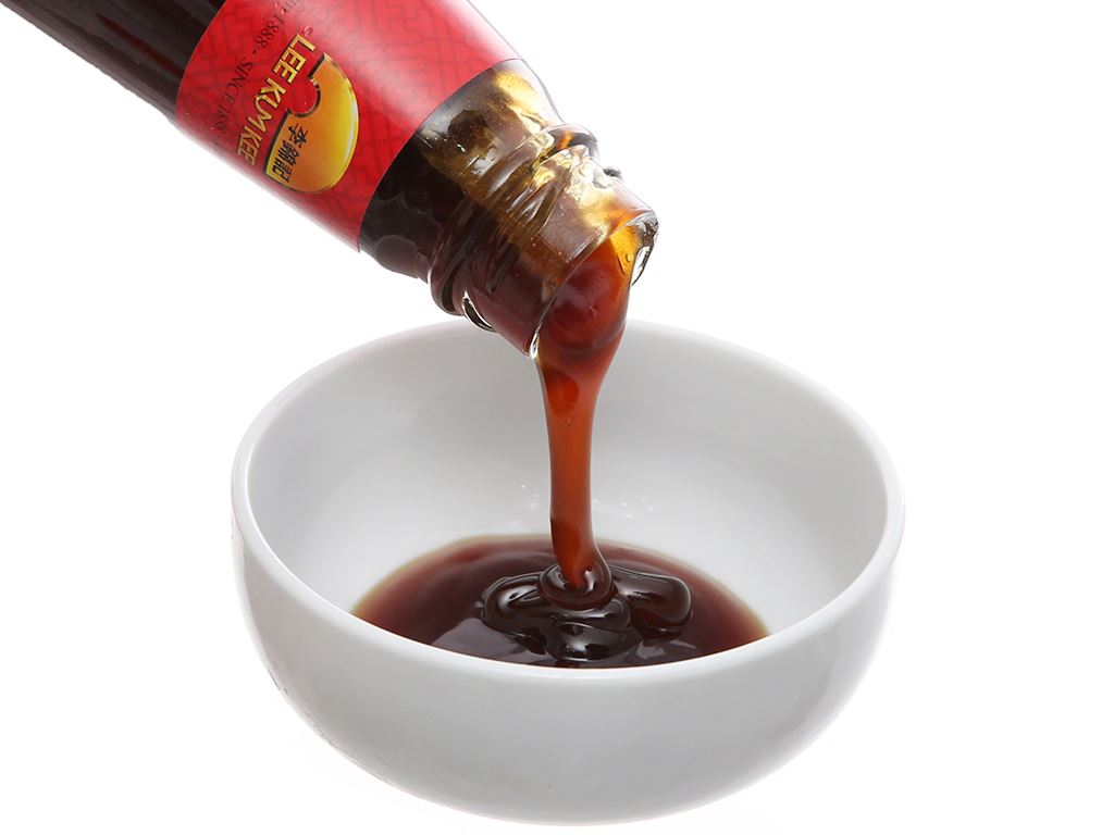 Dầu hào Lee Kum Kee thần tài chai 255g 8