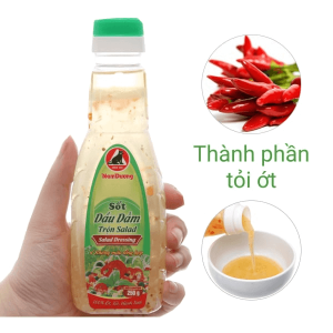 Dầu dấm trộn salad Nam Dương chai 250g
