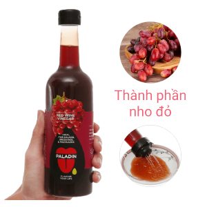 Giấm nho đỏ Eufood chai 500ml