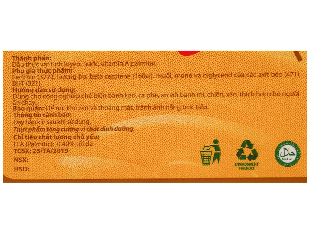 Bơ thực vật Tường An hộp 800g 4