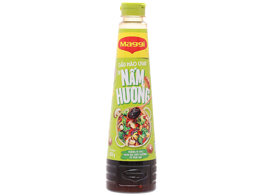 Dầu hào chay Maggi từ nấm hương chai 350g 1