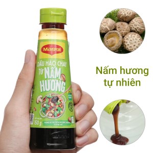 Dầu hào chay Maggi nấm hương chai 150g