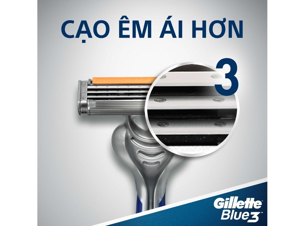 Dao cạo Gillette Blue III 3 lưỡi gói 2 2