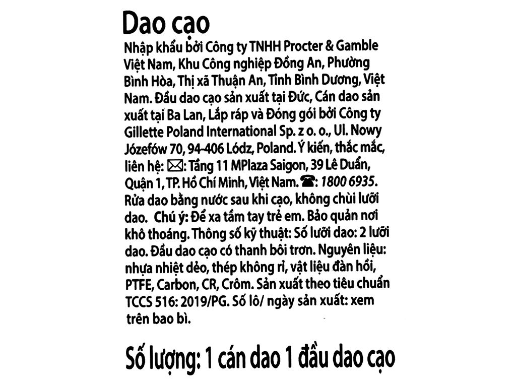 Dao cạo Gillette Skinguard bảo vệ da gói 1 3