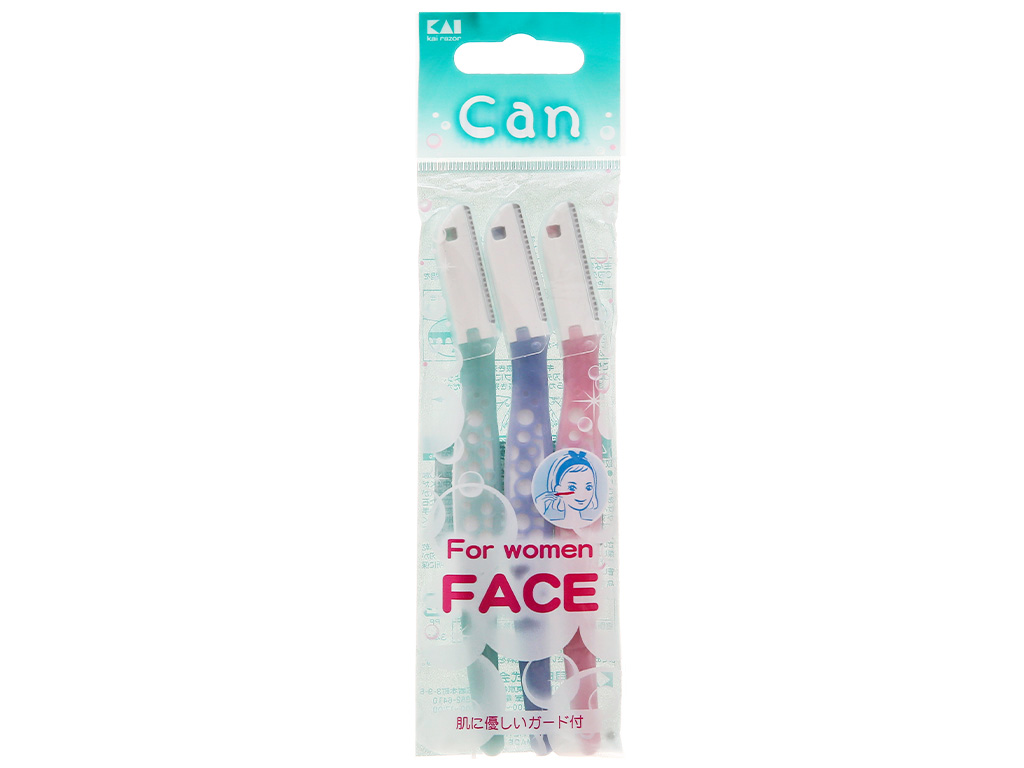 半額SALE／ 貝印 キャンバブルL 3本入 FACE