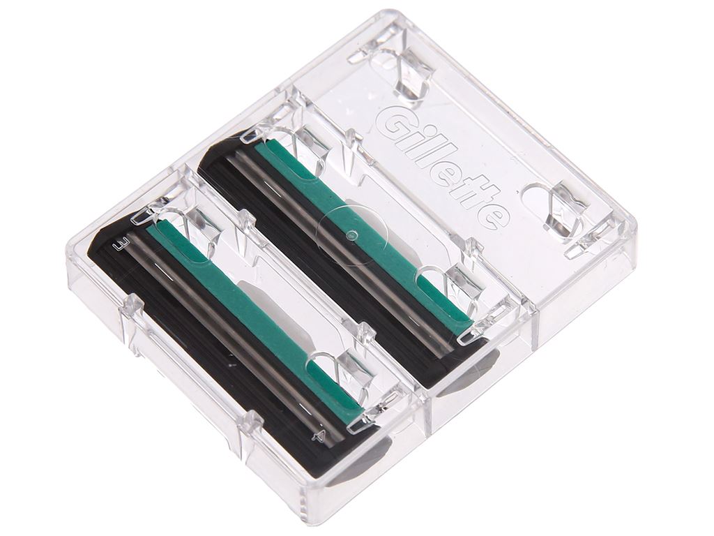 Vỉ 4 cái lưỡi dao Gillette Vector 2 lưỡi 1
