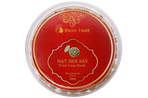 Hạt sen sấy Đỉnh Nam hộp 100g