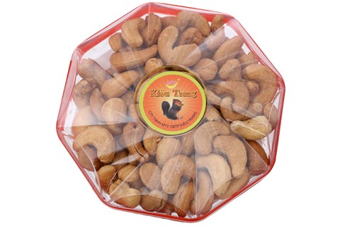 Hạt điều rang muối vàng nguyên Kiều Trang hộp 130g