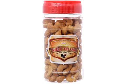 Hạt điều rang muối vàng nguyên Kiều Trang hộp 175g