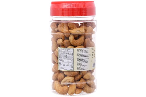 Hạt điều rang muối vàng nguyên Kiều Trang hộp 175g