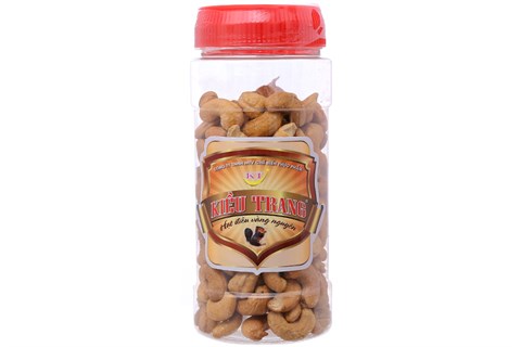 Hạt điều rang muối vàng nguyên Kiều Trang hộp 225g