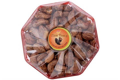 Hạt điều lụa rang muối Kiều Trang hộp 130g