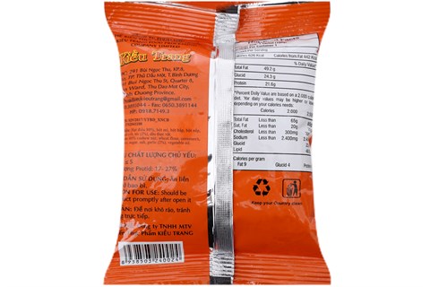 Hạt điều vị tỏi Kiều Trang gói 30g
