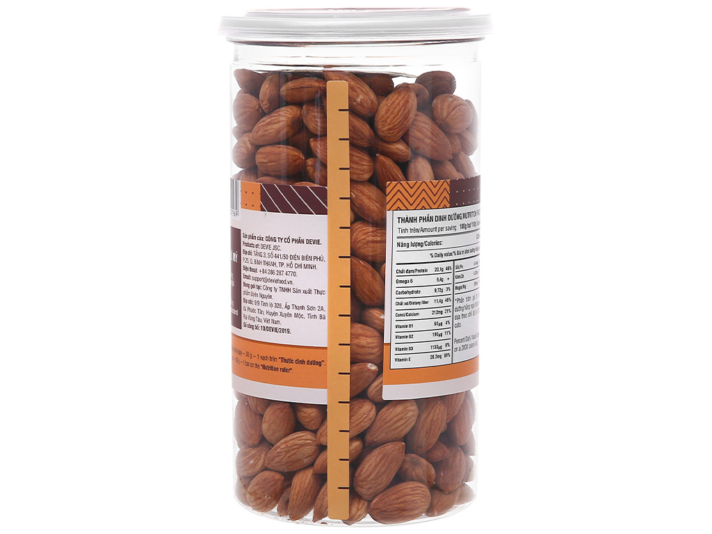 Hạt hạnh nhân Mỹ Your Superfood hủ 450g 4