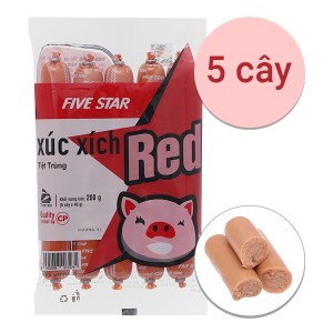 Xúc xích Five Star Red C.P gói 200g