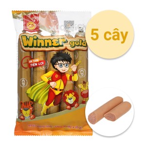 Xúc xích tiệt trùng Winner Gold C.P gói 175g