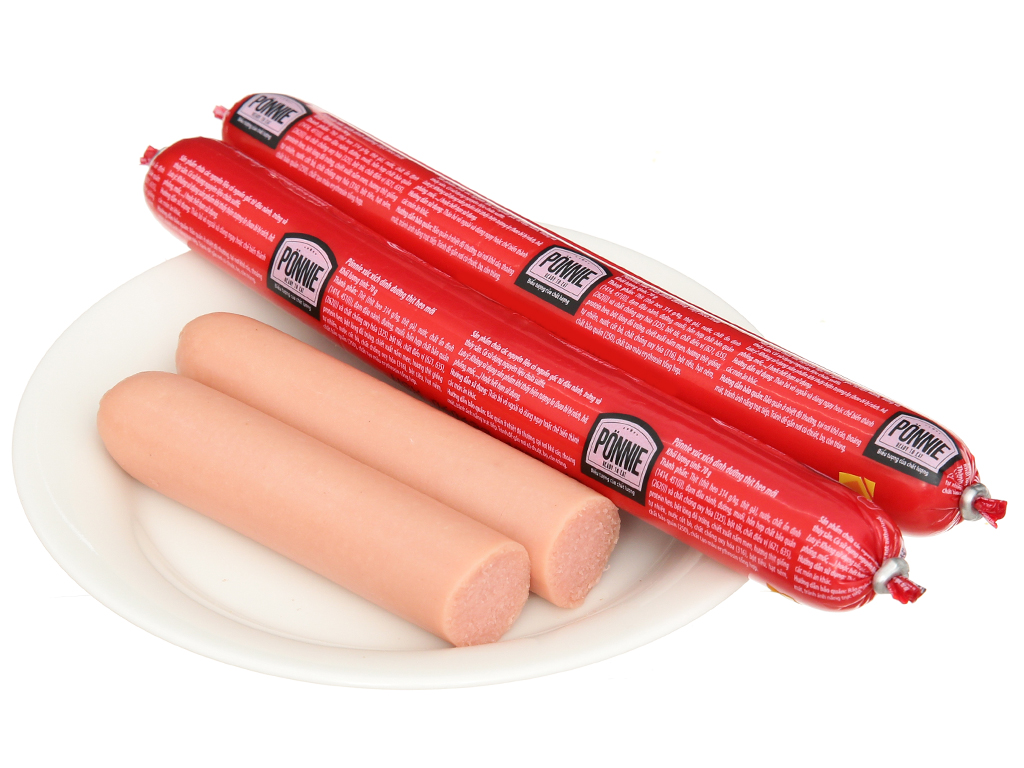 Xúc xích tiệt trùng Ponnie gói 280g 5