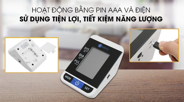 Máy đo huyết áp tự động Kachi MK-167