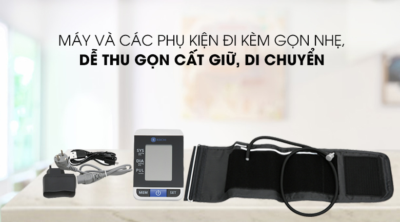 Máy đo huyết áp tự động Kachi MK-167
