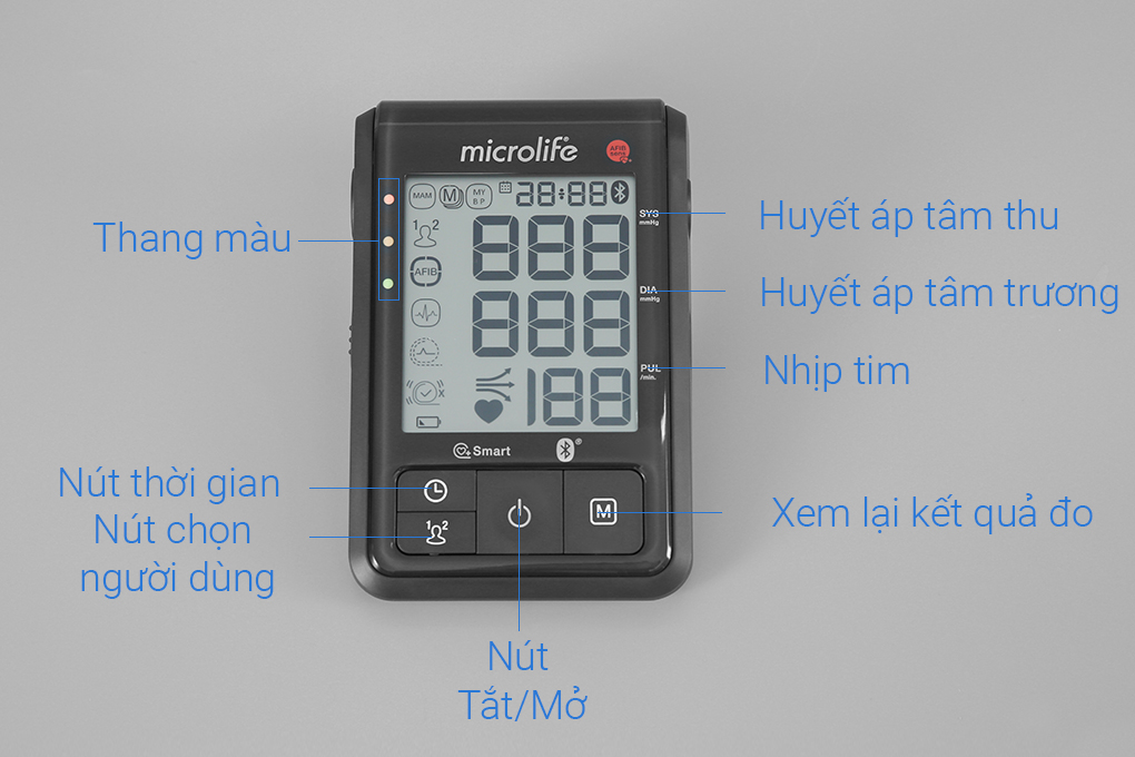 Bán máy đo huyết áp tự động Microlife B6 Advanced