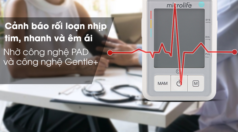 Máy đo huyết áp tự động Microlife B3 Basic