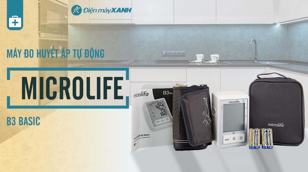 Máy đo huyết áp tự động Microlife B3 Basic