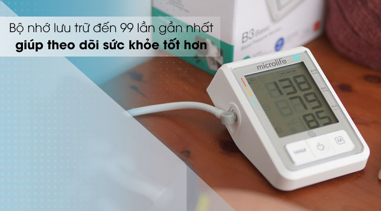 Máy đo huyết áp tự động Microlife B3 Basic
